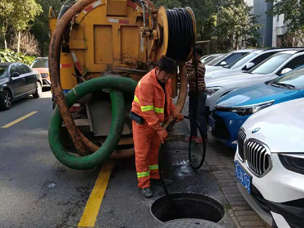 石嘴山排污管道清淤