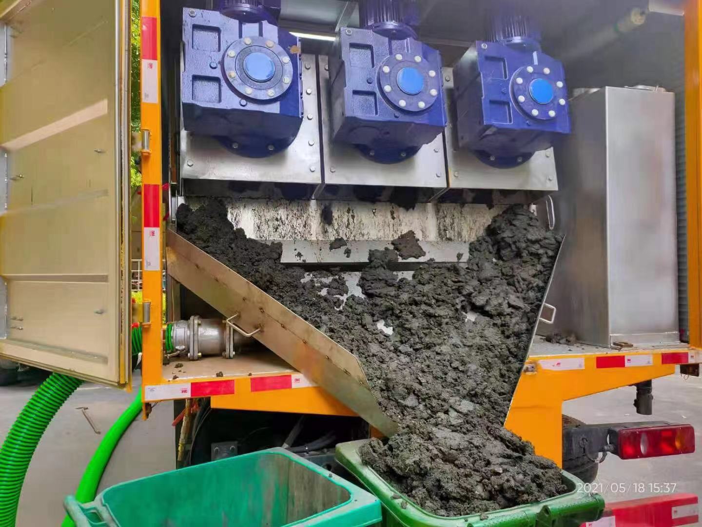 石嘴山化粪池清掏城市维护站-泥浆净化干湿分离处理